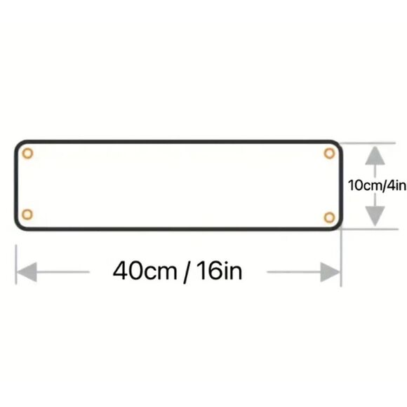 New! Metal Tin Sign (4''x16") STONER AVE Hippies are Happier! - Picture 3 of 4